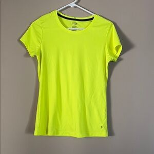 Danskin Now Women's Bright Yellow Short Sleeve Tee